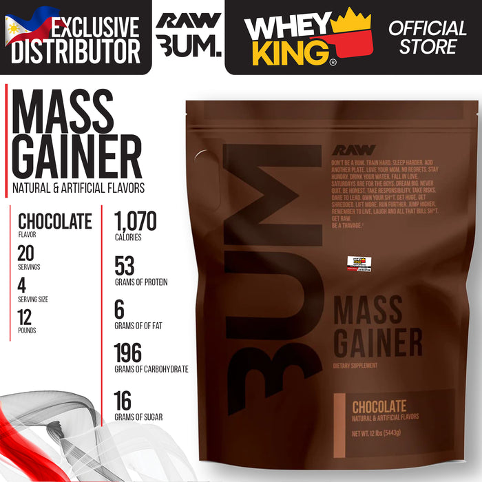 RAW Nutrition | CBUM - Mass Gainer