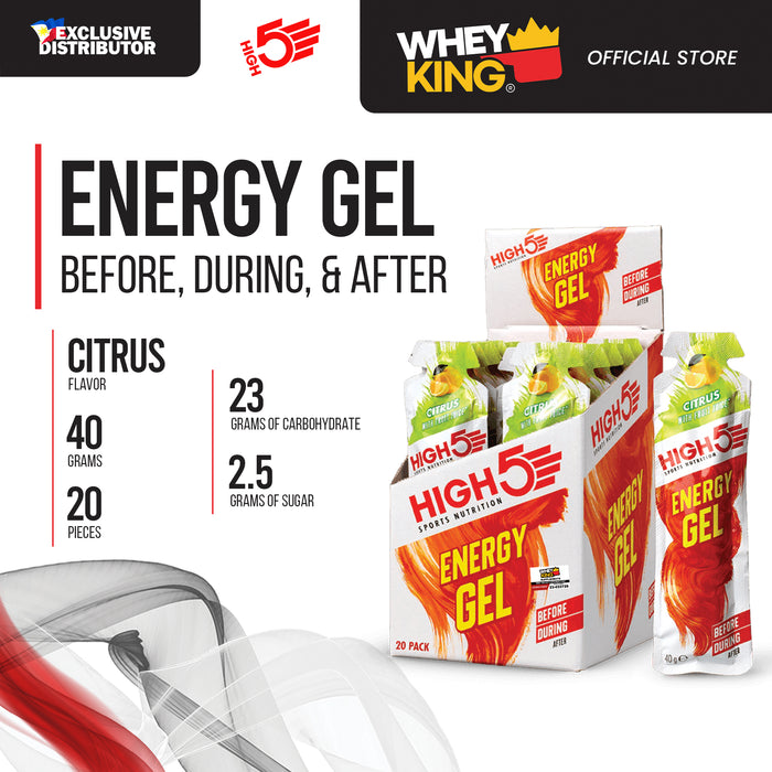 HIGH5 Energy Gels - 1 Box 20 Pcs