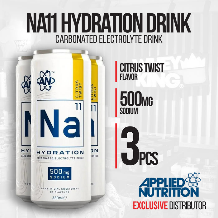 Applied Nutrition Na11 Hydration Drink - 3pcs