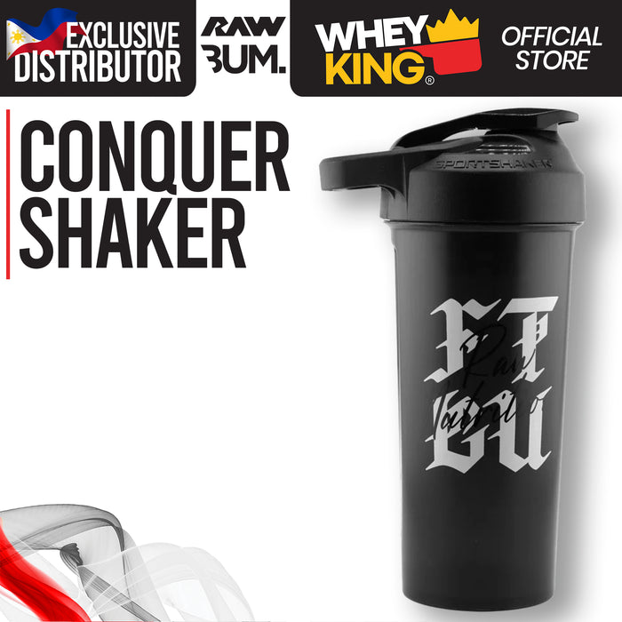 Raw Nutrition Conquer Shaker Bottle (Premium Shaker Cup)