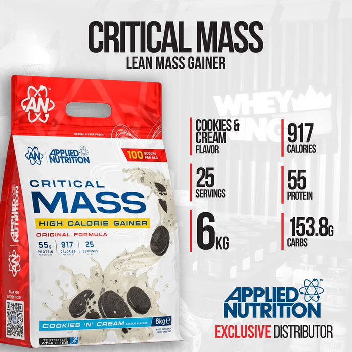 Applied Critical Mass Gainer 6kg