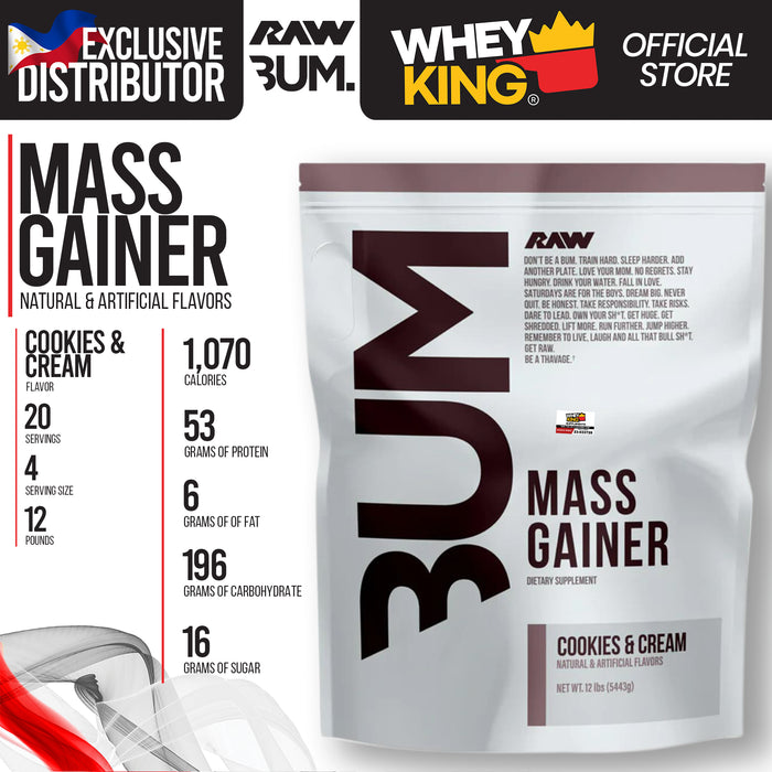 RAW Nutrition | CBUM - Mass Gainer