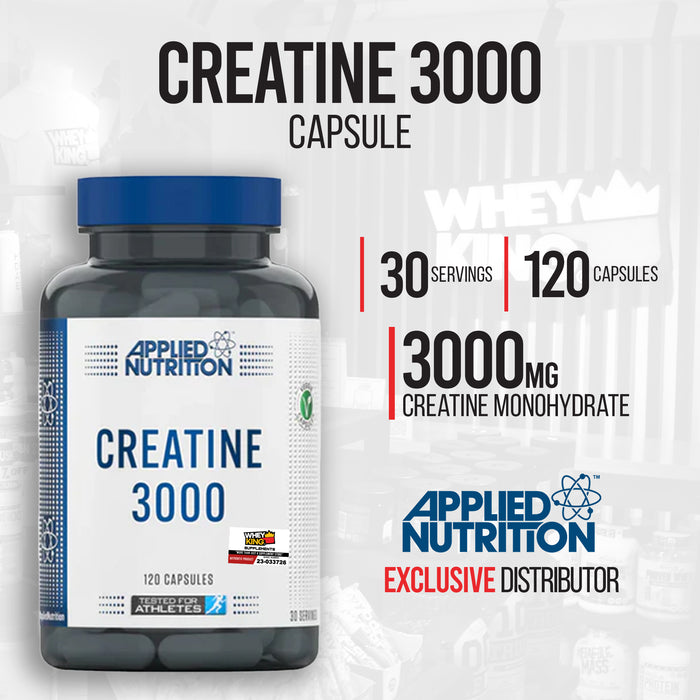 Applied Nutrition Creatine 3000 - 120 Caps