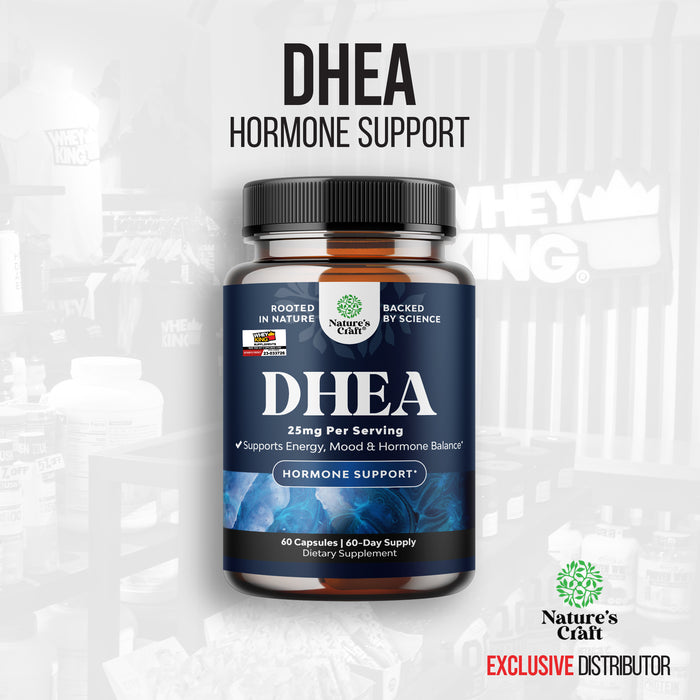 BUY1 GET1 = Natures Craft Dhea - 60 Capsules Exp 04/30/2025