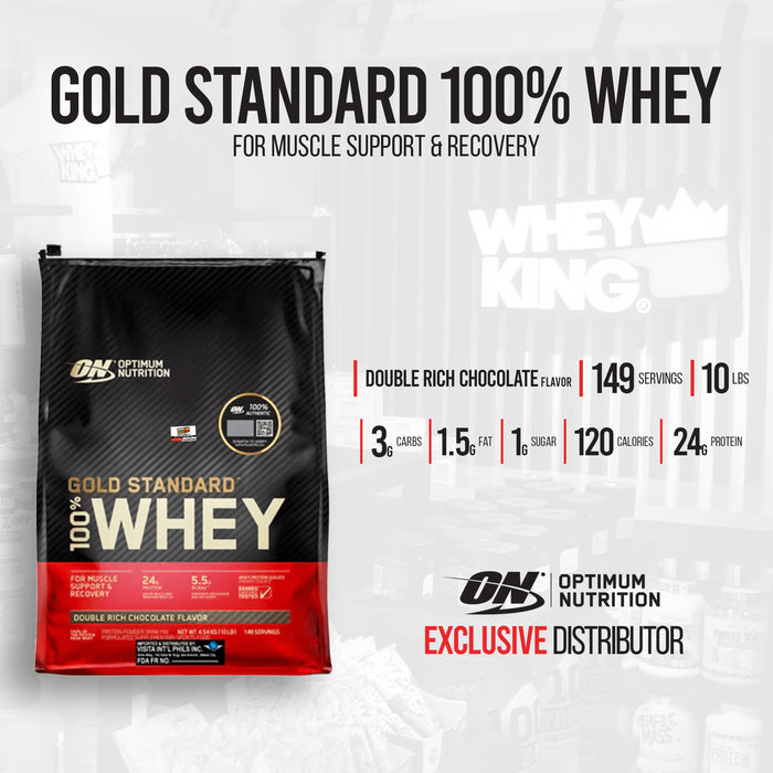 Optimum Nutrition - Gold Standard 100% Whey (10lbs)