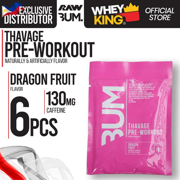 Raw Cbum Thavage Pre Workout Sachet