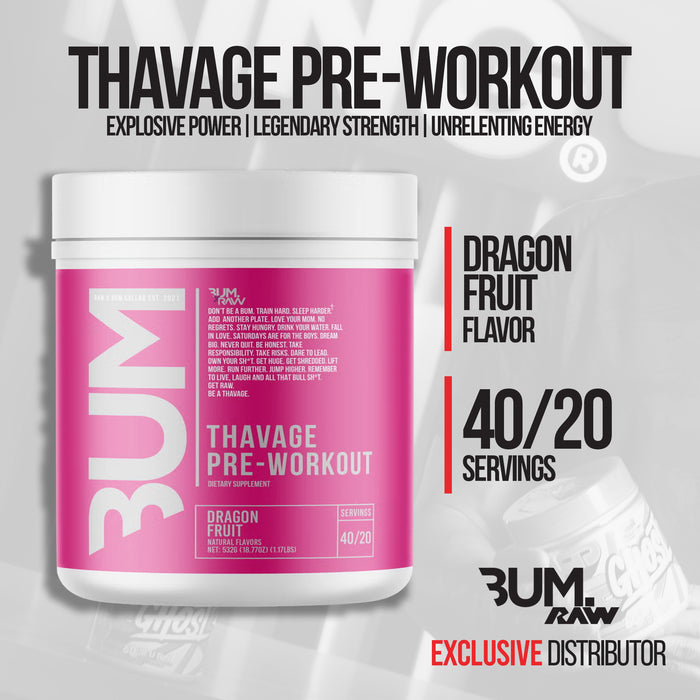 RAW Nutrition | CBUM - Thavage Pre-Workout