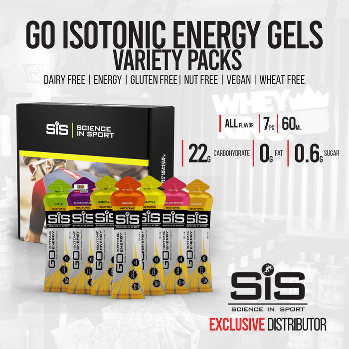 SIS - GO Isotonic Energy Gels - Variety Packs