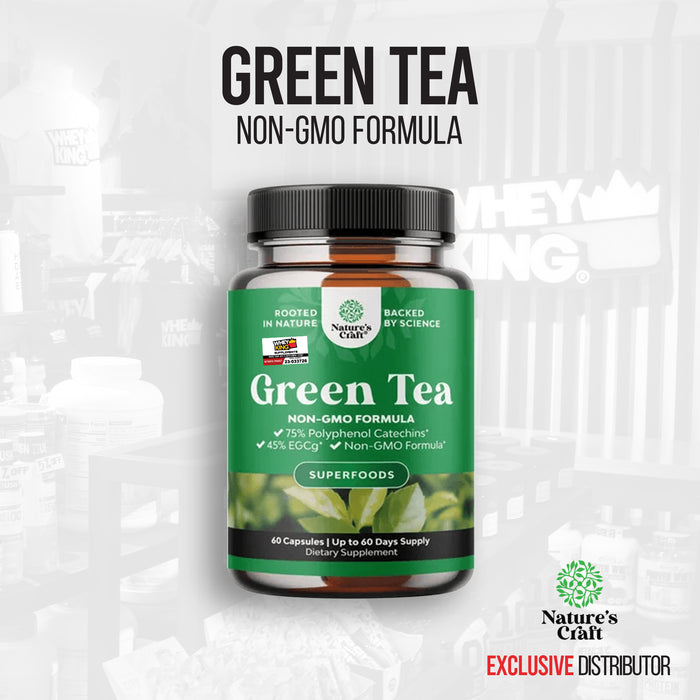 Natures Craft Green Tea 60caps