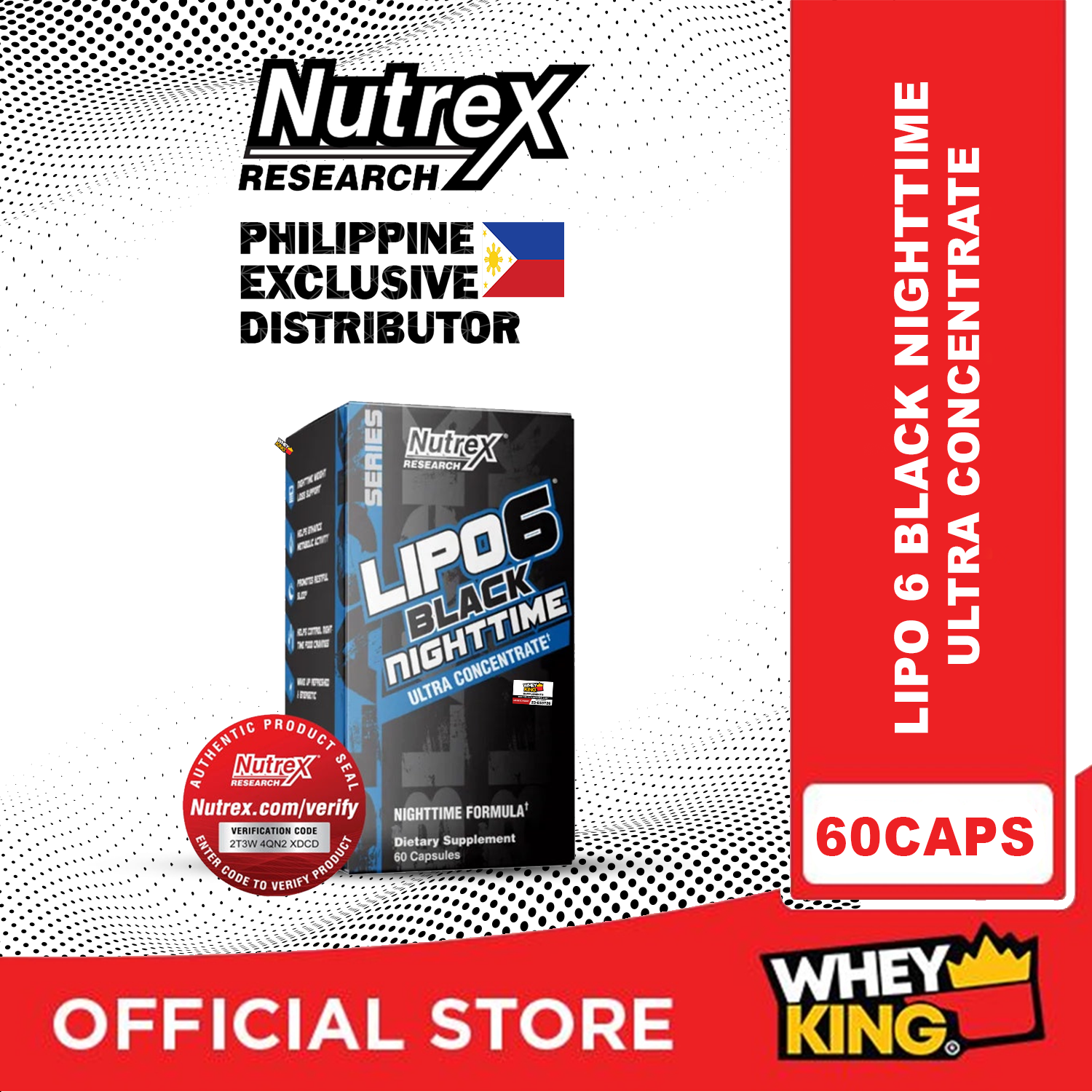 Nutrex Lipo 6 Nighttime Ultra Concentrate