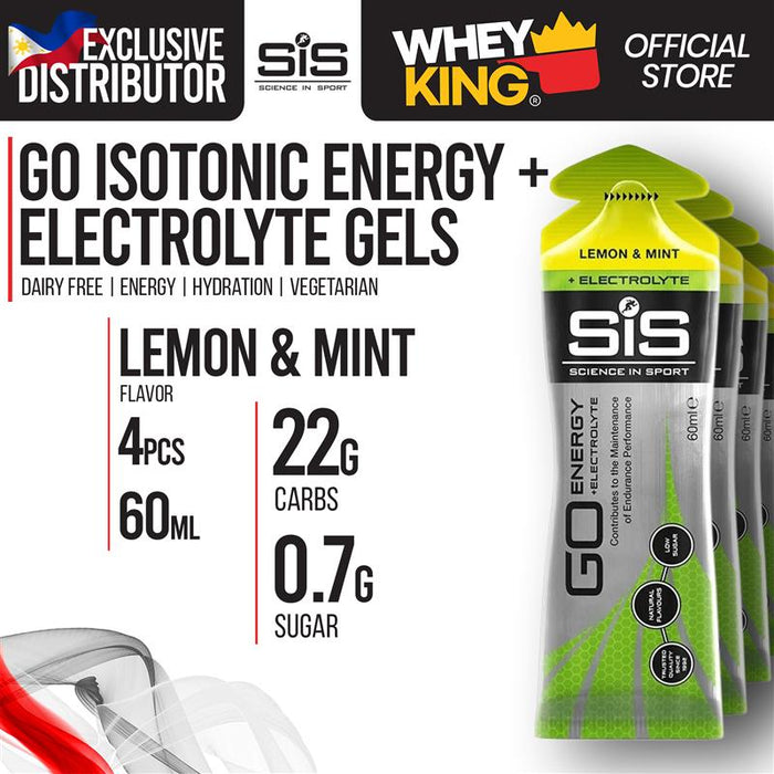 Science In Sport SIS Go Energy + Electrolyte Energy Gel