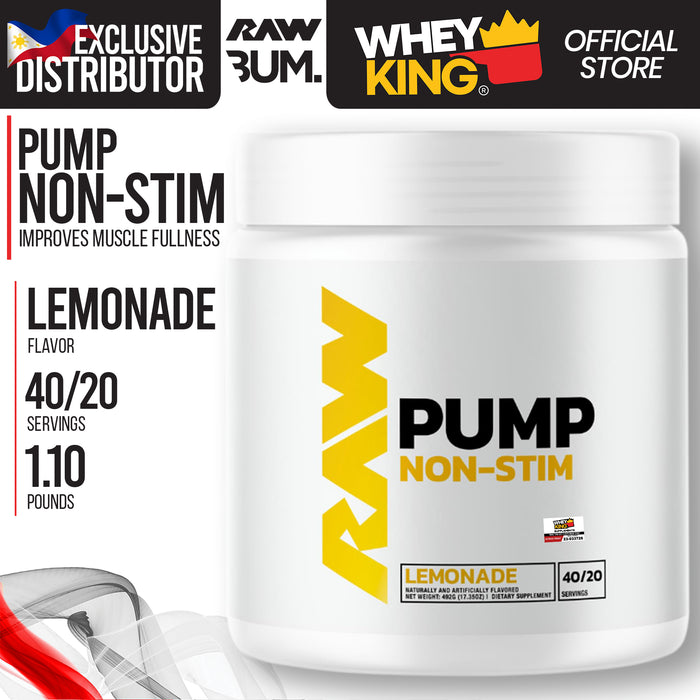 RAW Nutrition | CBUM - Pump Non-Stim Pre-Workout