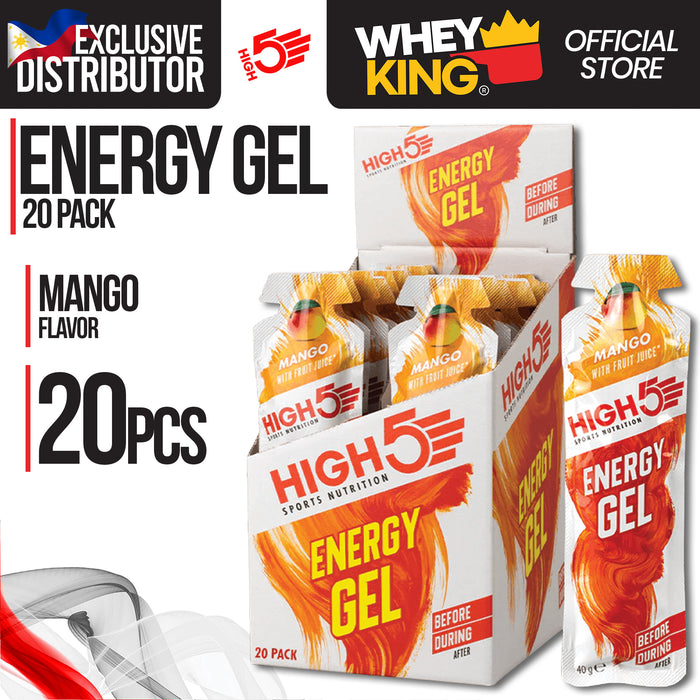 HIGH5 Energy Gels - 1 Box 20 Pcs