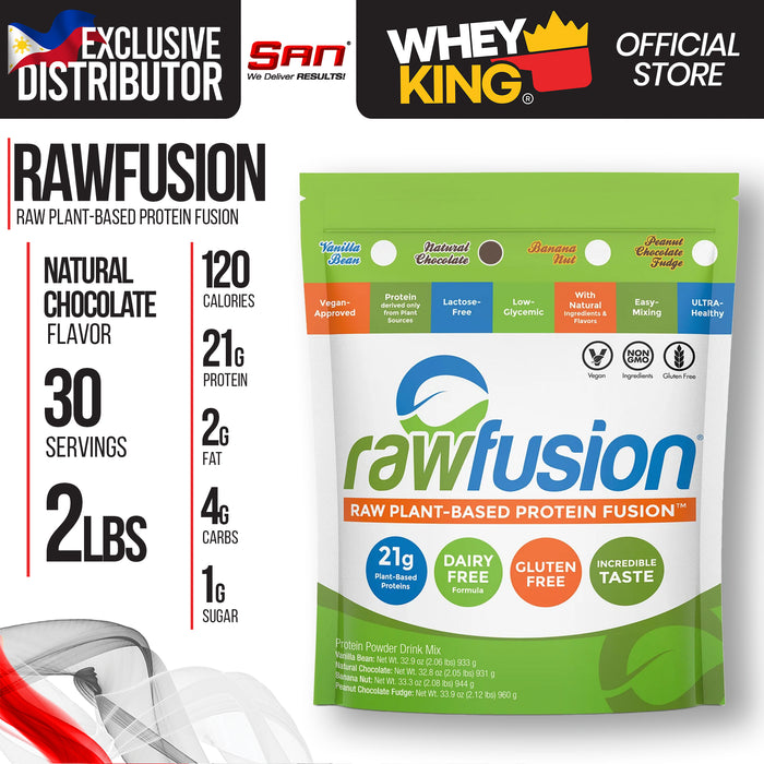San Nutrition Rawfusion Plant Protein (2lbs)