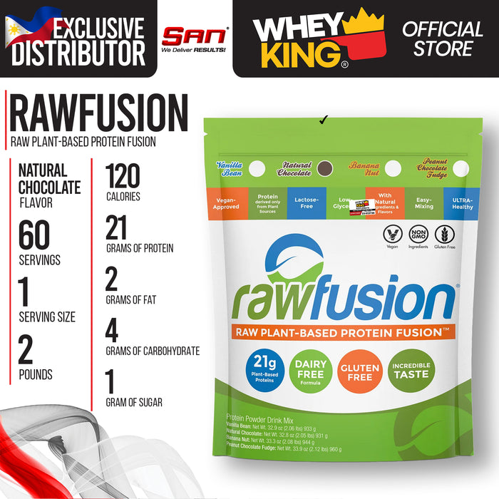 San Nutrition Rawfusion Plant Protein (2lbs)