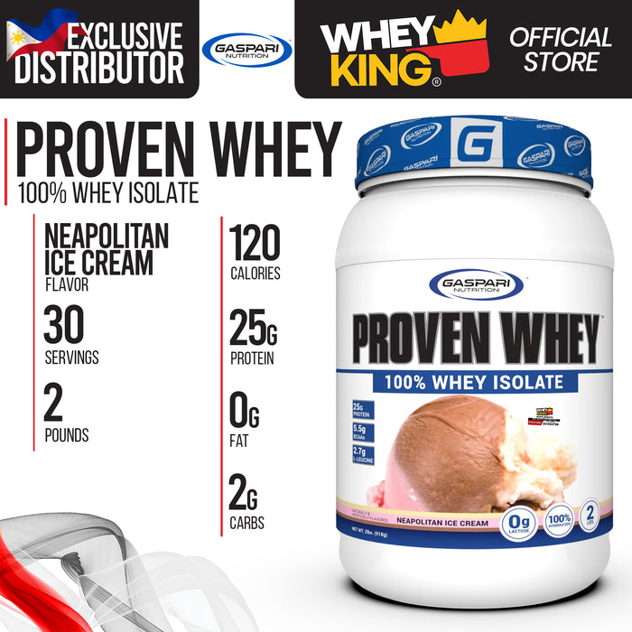 Gaspari Proven Whey Isolate Protein (2lbs)