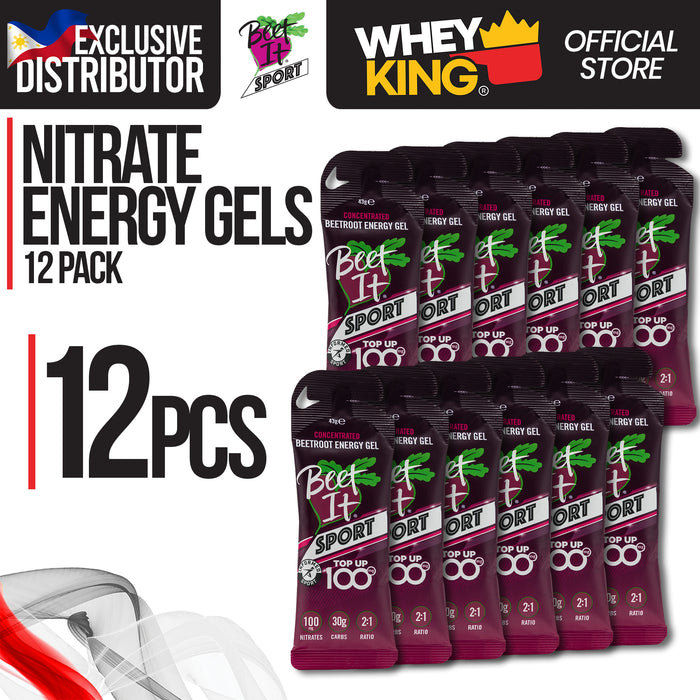 Beet It - Nitrate Energy Gel Top Up 100 1 box | Exclusive Online Offer