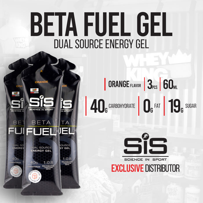 SIS Beta Fuel Gels  - 3pcs