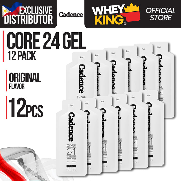 Cadence Core Energy Gel 24g of Carbohydrates 12pcs | Exclusive Online Offer
