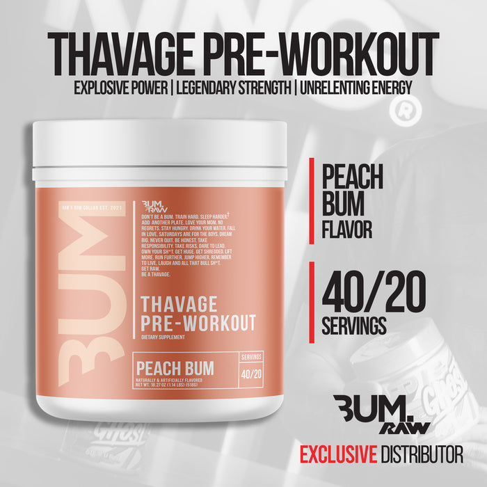 RAW Nutrition | CBUM - Thavage Pre-Workout