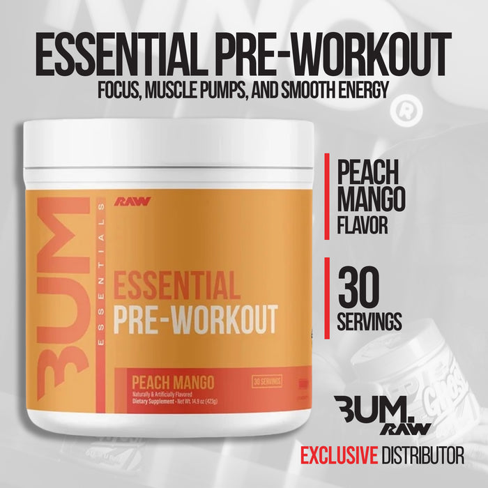 RAW Nutrition | CBUM - Essential Pre-Workout
