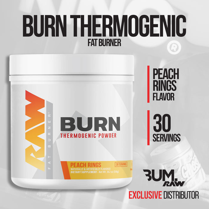 RAW CBUM Burn Thermogenic Powder