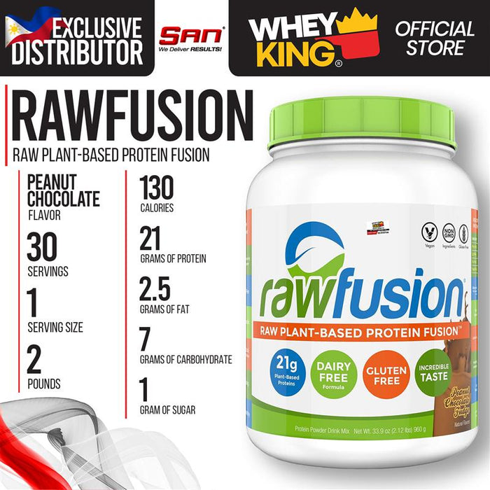 San Nutrition Rawfusion Plant Protein (2lbs)