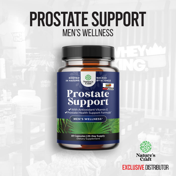 BUY1 GET 1= Natures Craft Prostate Support - 60 Capsules Exp 05/31/2025