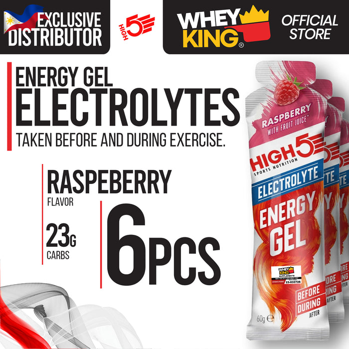 HIGH5 Energy Gel Electrolytes - 6pcs