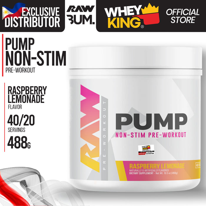 RAW Nutrition | CBUM - Pump Non-Stim Pre-Workout