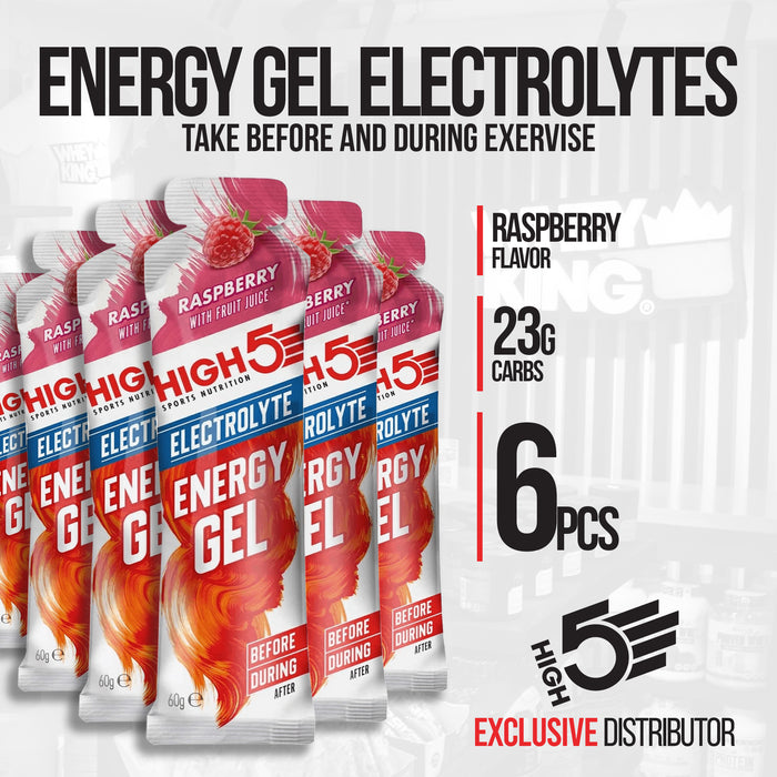 HIGH5 Energy Gel Electrolytes - 6pcs
