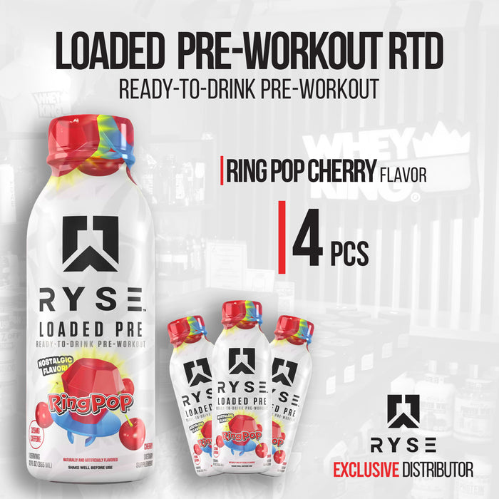 Ryse Loaded Pre-workout RTD