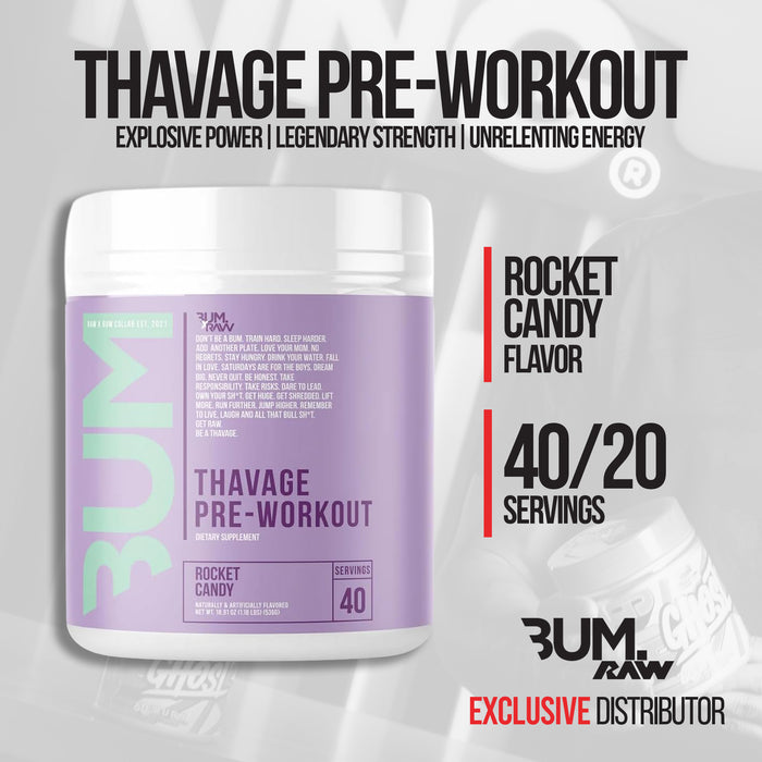 RAW Nutrition | CBUM - Thavage Pre-Workout