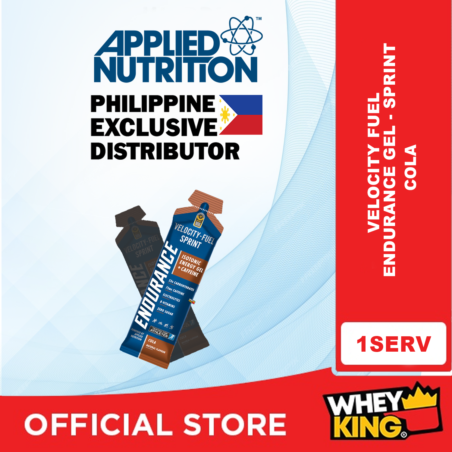 Applied Nutrition Velocity Fuel Endurance Isotonic Gel - Sprint