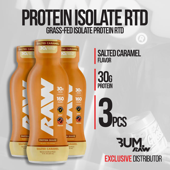 RAW Protein Isolated Ready To Drink (3pcs)