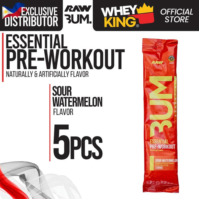 Raw Nutrition Cbum Essential Pre Workout Sachet Pack