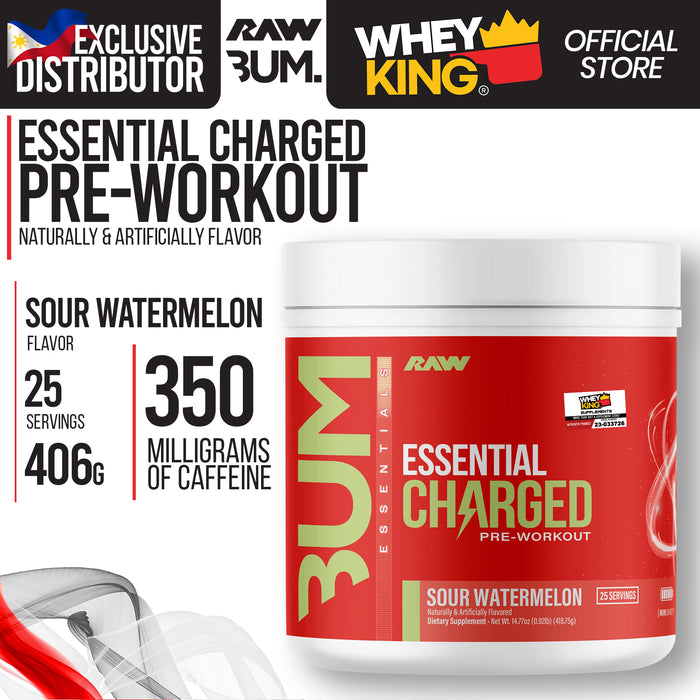 RAW CBUM Essential Charged Pre Workout