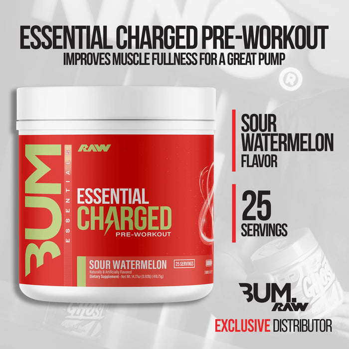 RAW CBUM Essential Charged Pre Workout