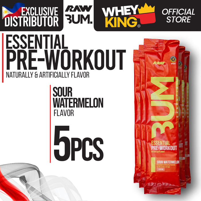 Raw Nutrition Cbum Essential Pre Workout Sachet Pack