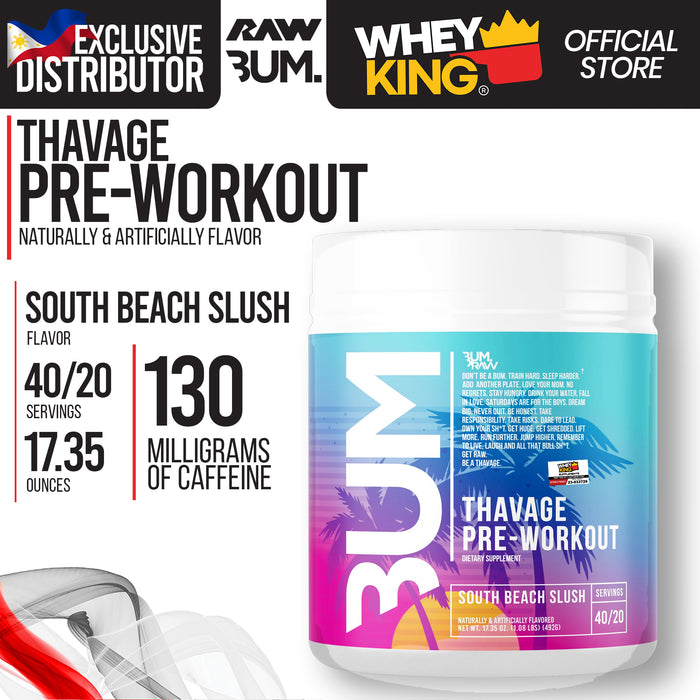 RAW Nutrition | CBUM - Thavage Pre-Workout