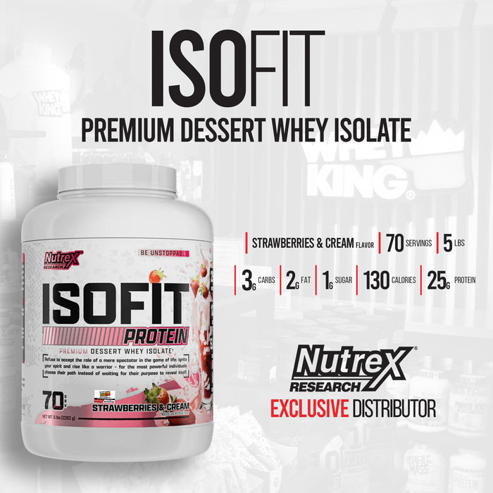 Nutrex ISOFIT Isolate Whey Protein