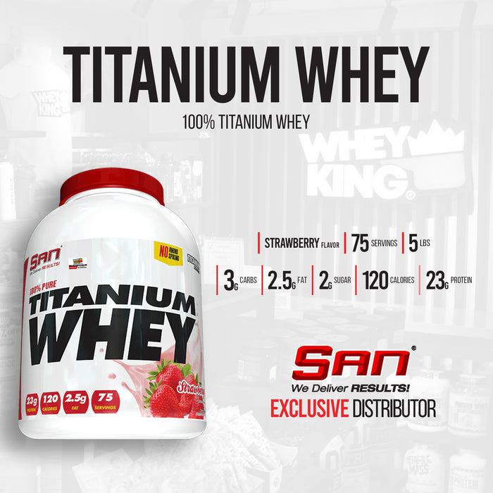 San Nutrition Titanium Whey (5lbs)