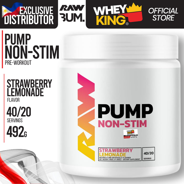 RAW Nutrition | CBUM - Pump Non-Stim Pre-Workout