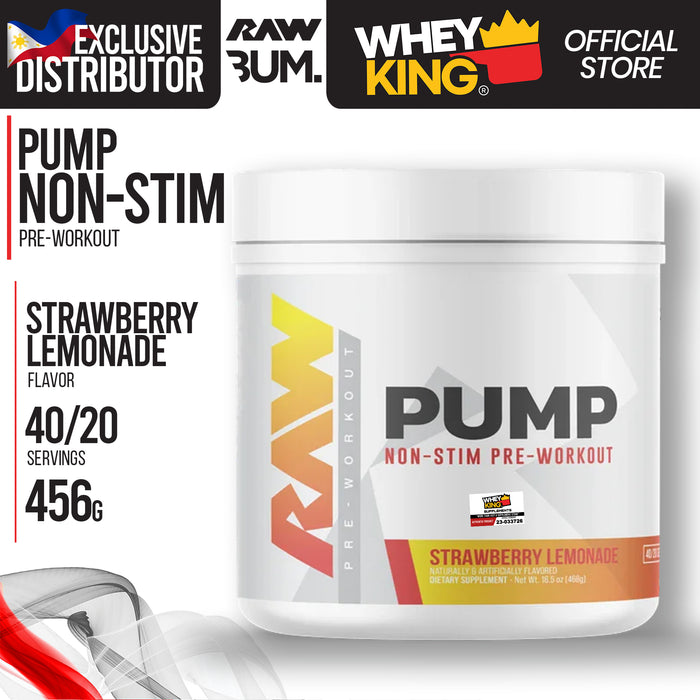 RAW Nutrition | CBUM - Pump Non-Stim Pre-Workout