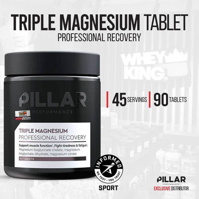 Pillar Performance Triple Magnesium 90 Tablets