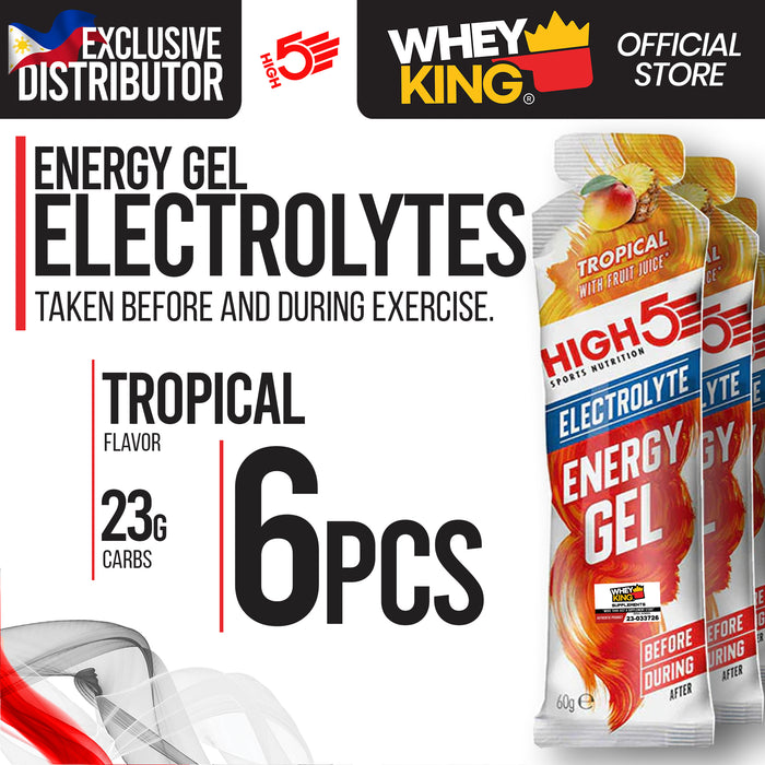 HIGH5 Energy Gel Electrolytes - 6pcs