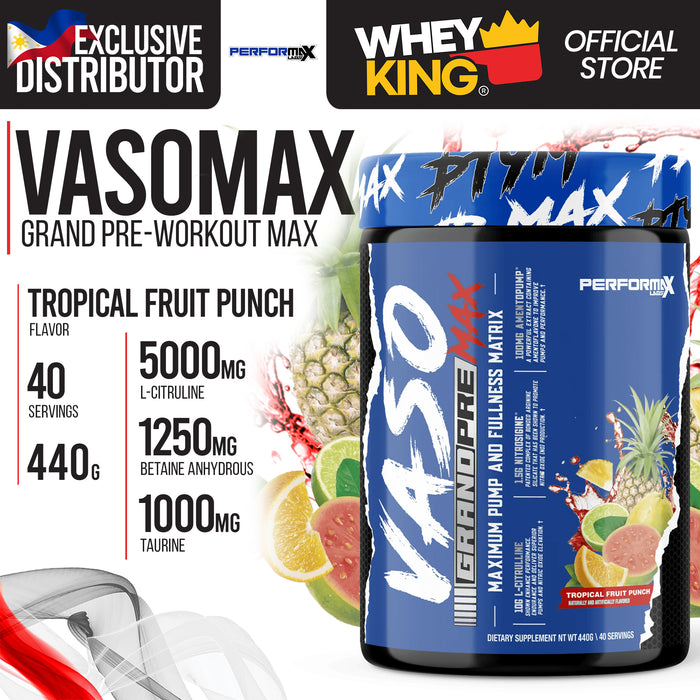 Performax Labs Vasomax Grand Pre workout Max