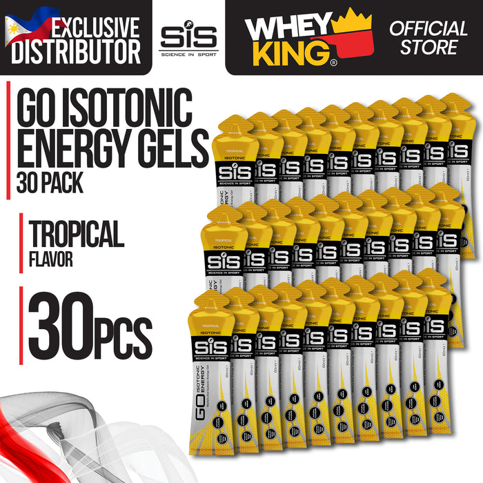 Science in Sport isotonic energy gels 30pcs | Exclusive Online Offer