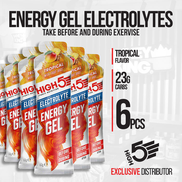 HIGH5 Energy Gel Electrolytes - 6pcs