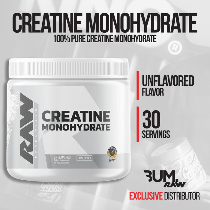 RAW CBUM Creatine Monohydrate 150g